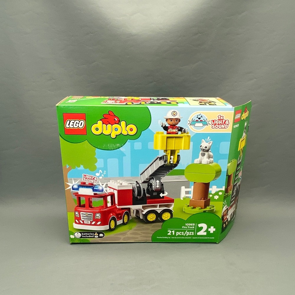 LEGO Duplo Fire Truck 10969 Complete Set with Manual, Box Retired Opened - Picture 2 of 15
